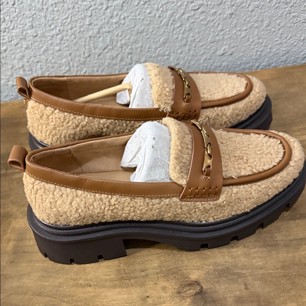 Circus by Sam Edelman Women's Brown and Tan Loafers size 8 New in Box - Picture 3 of 10